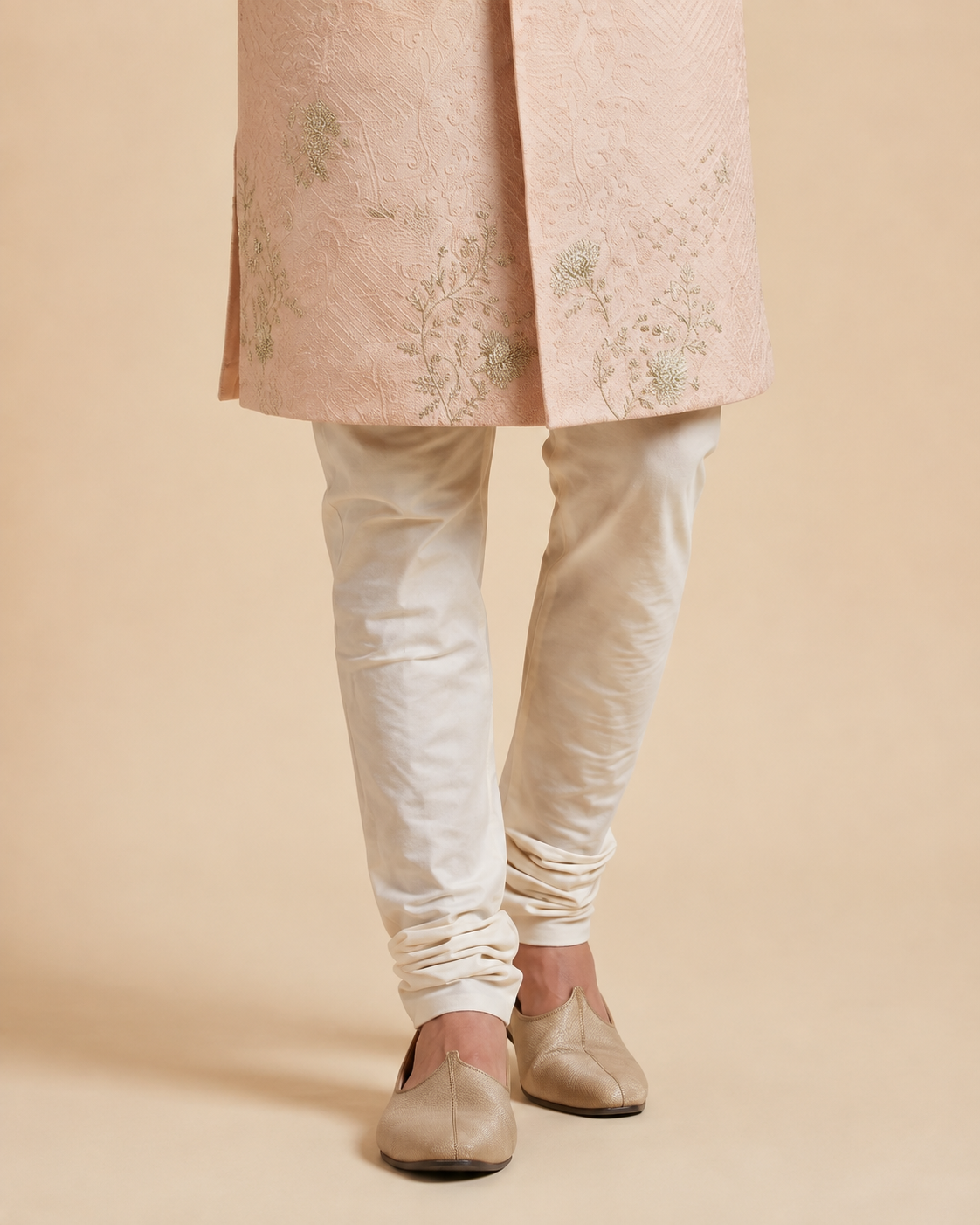 Peach Sherwani