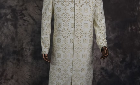 Off-white Sherwani