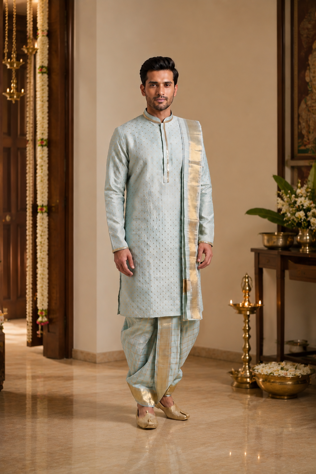 Telugu Pellikoduku Dress for Men
