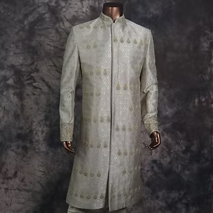 Sage Green Sherwani
