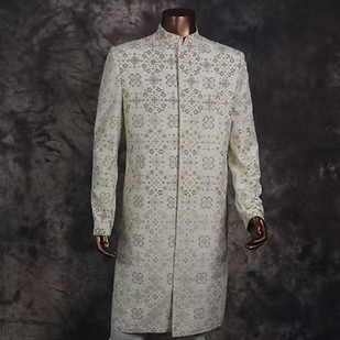 Off-white Sherwani