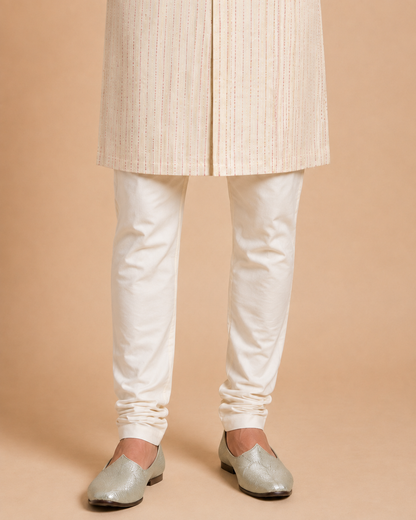 Beige-Pink Kurta