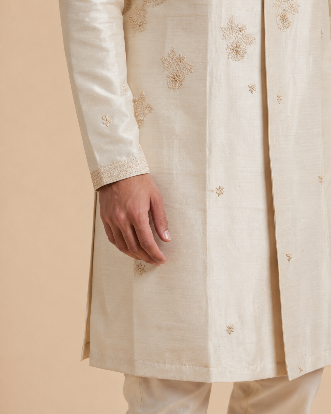 Beige Kurta