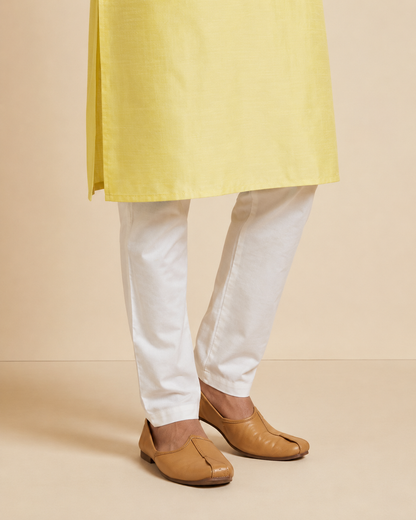 Bright Yellow Kurta