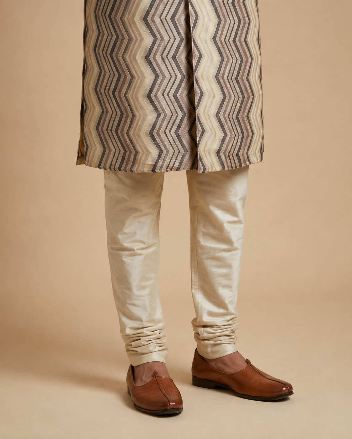 Brown-Beige Kurta