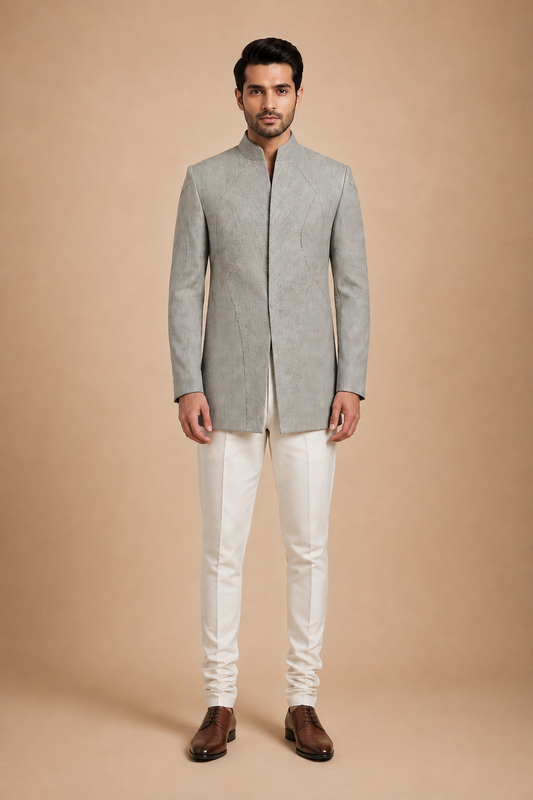 Blue Grey Jodhpuri