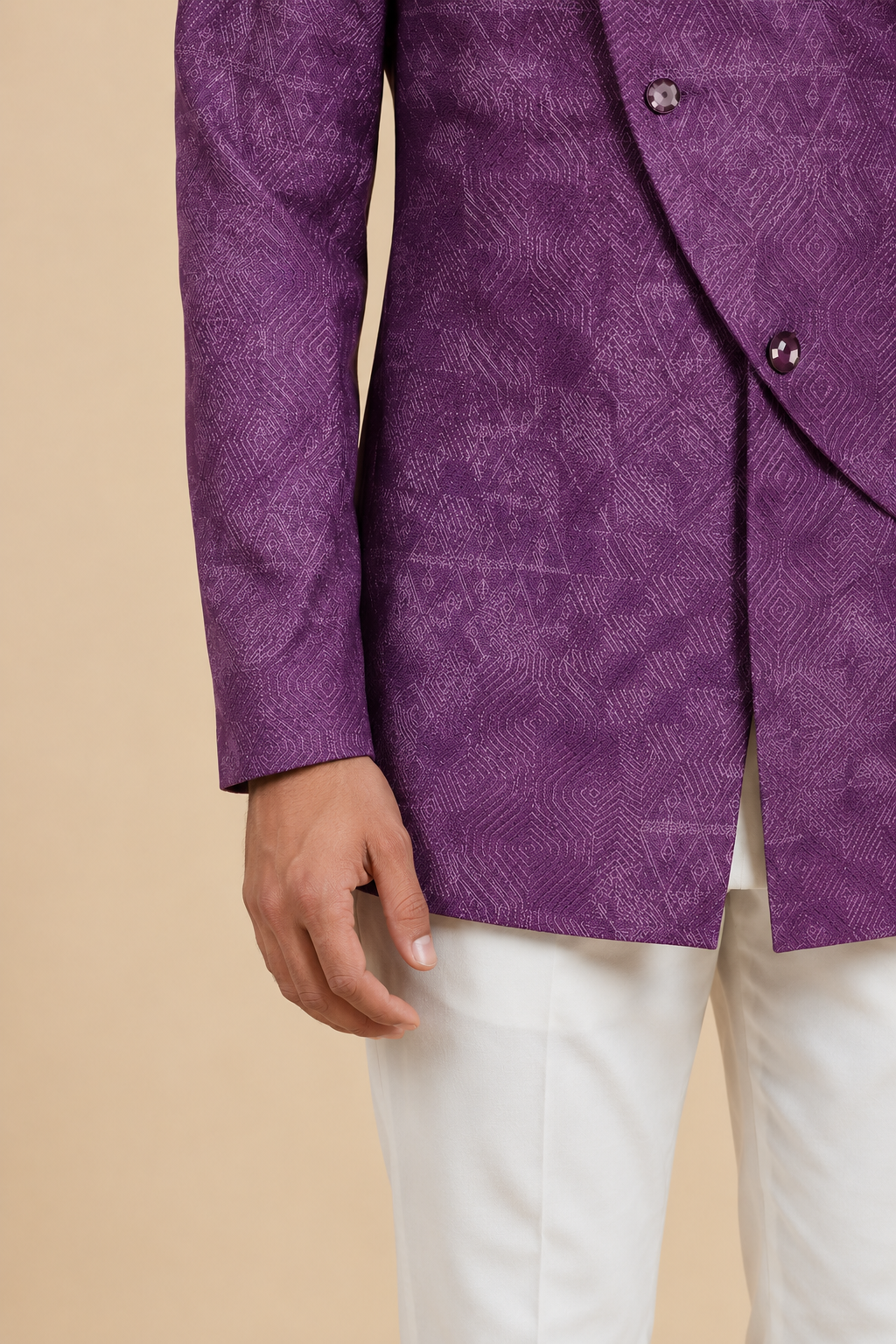 Mauve Jodhpuri