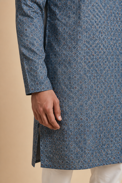Dark Blue Kurta