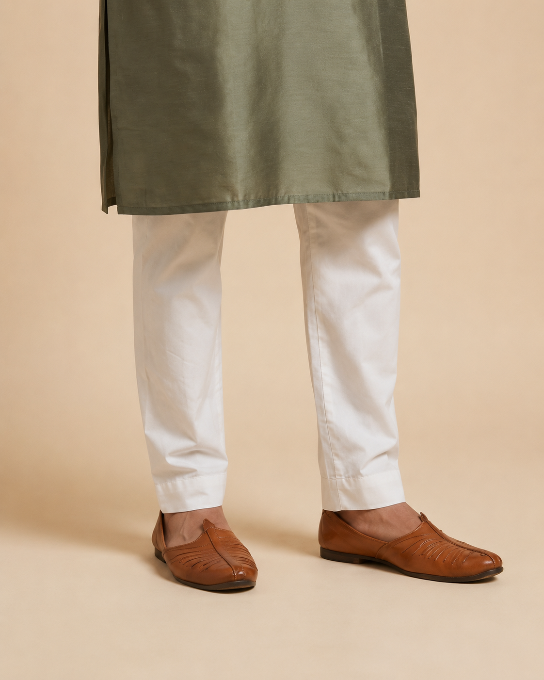 Henna Green Kurta