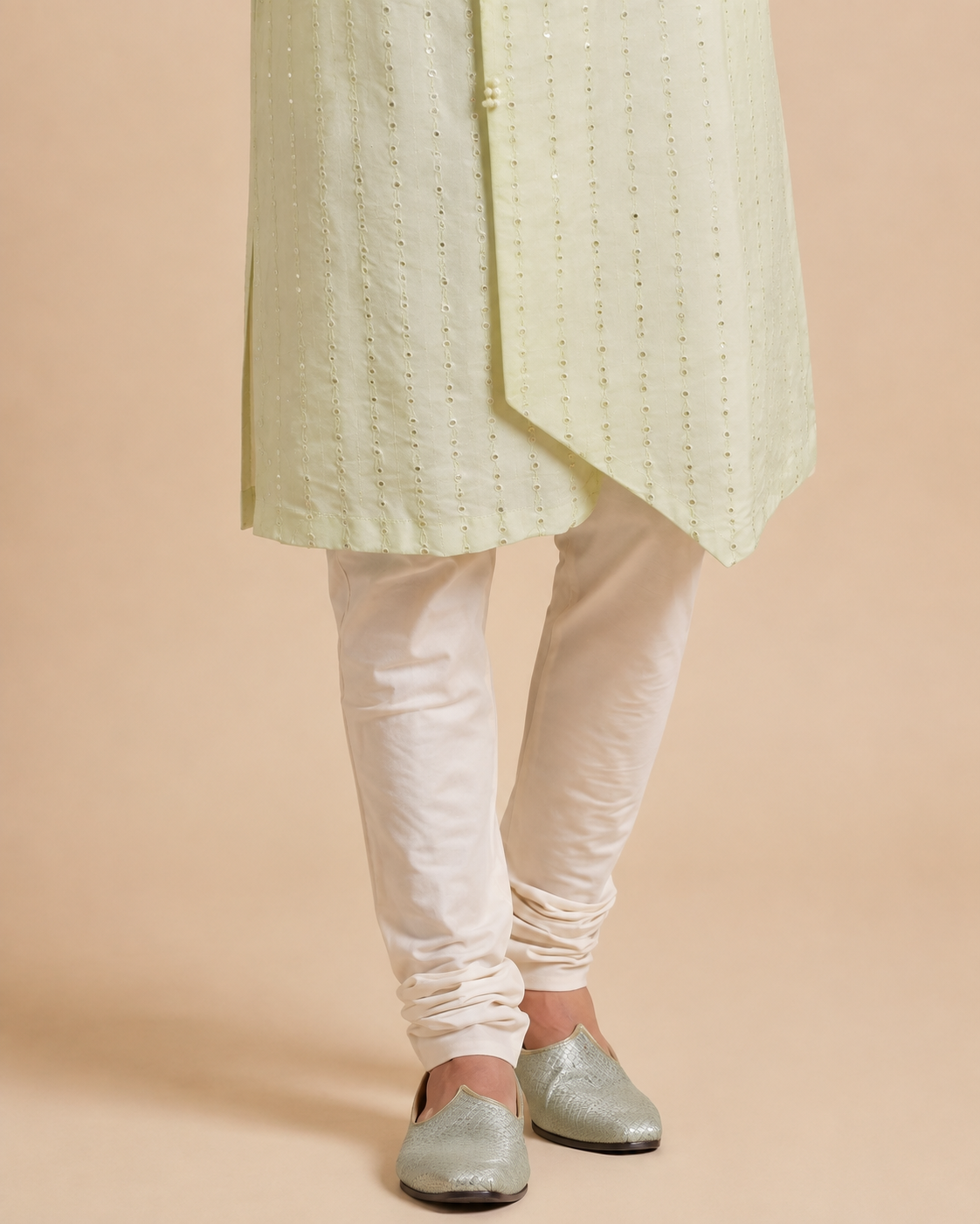 Lemon Yellow Ombre Kurta