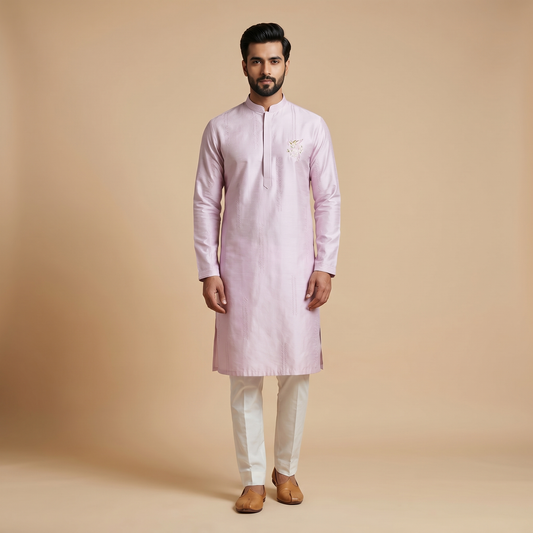 Light Lavender Kurta