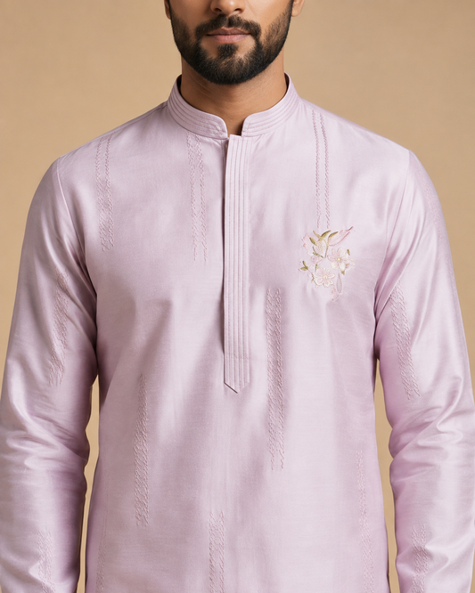 Light Lavender Kurta