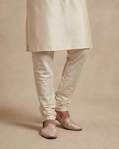 Light Pink Jacket Kurta Set