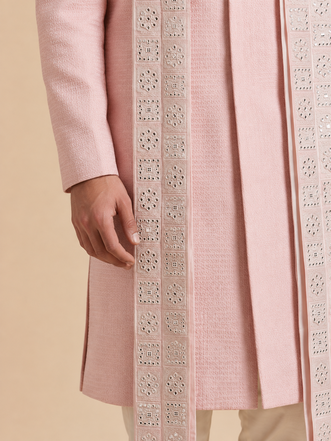 Light Pink Sherwani