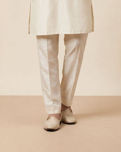 Pastel Multicolour Long Jacket Kurta Set