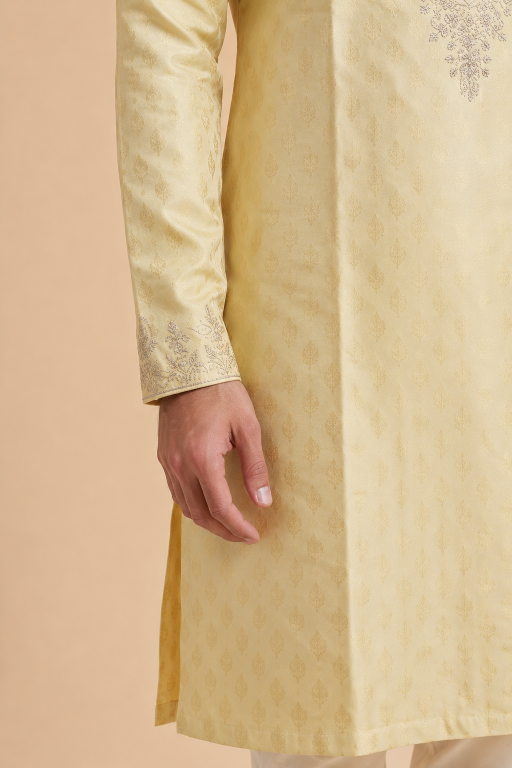 Pastel Yellow Kurta