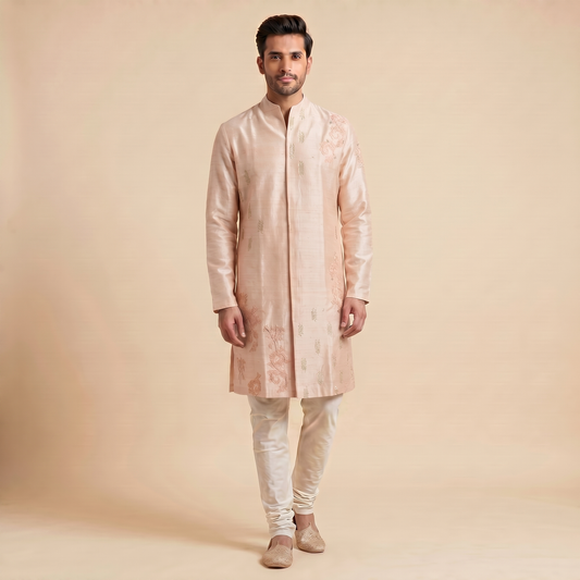 Peach Kurta