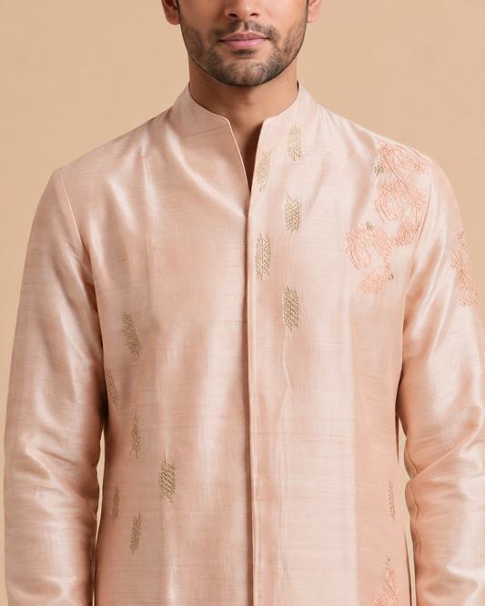 Peach Kurta