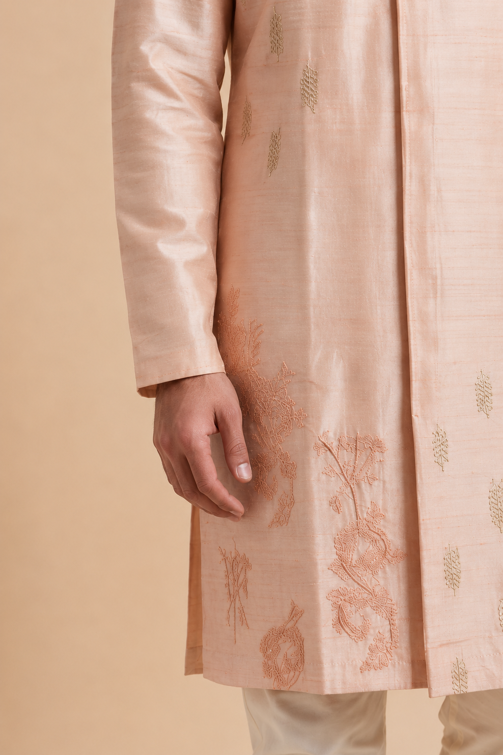 Peach Kurta