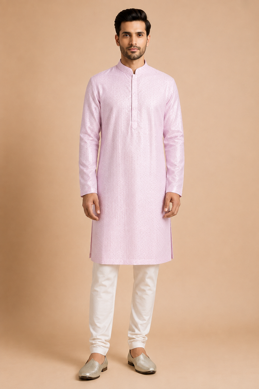 Pink Kurta