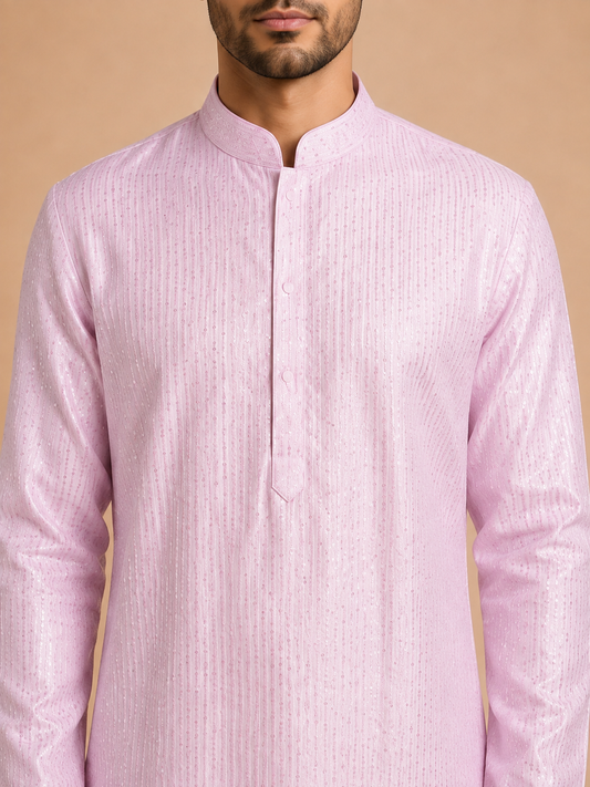 Pink Kurta
