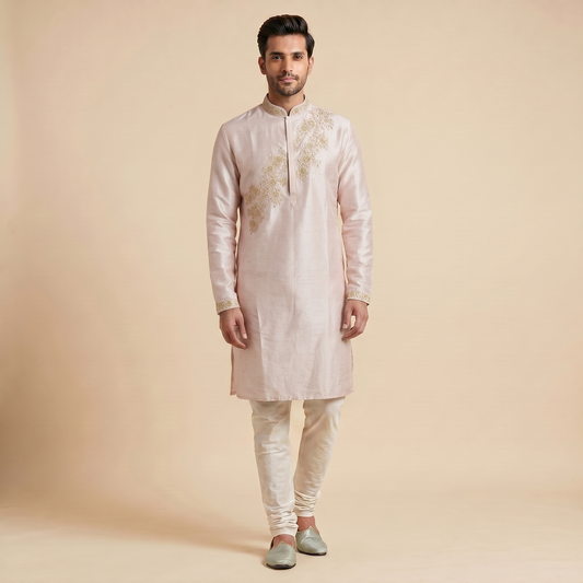 Powder Pink Kurta