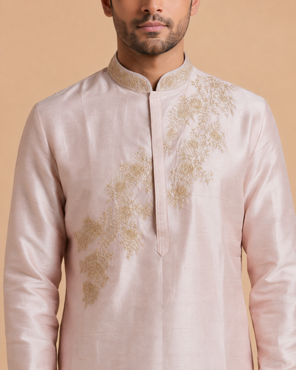 Powder Pink Kurta