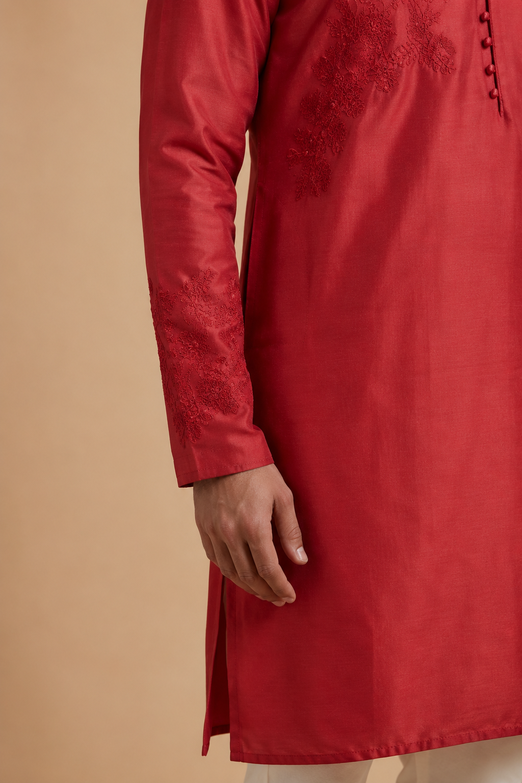 Red Kurta