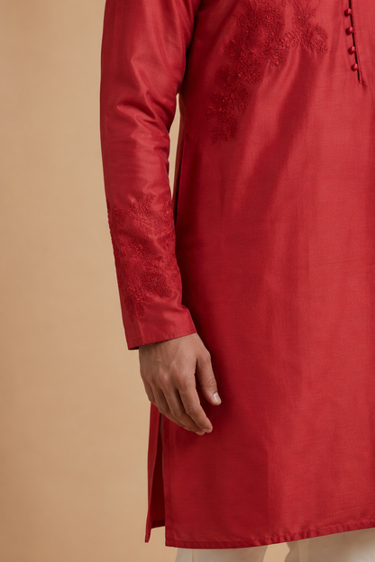 Red Kurta