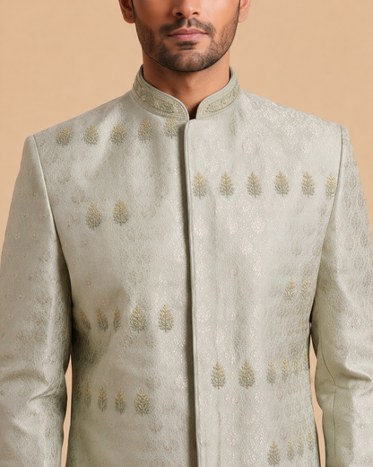 Sage Green Sherwani
