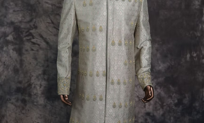 Sage Green Sherwani