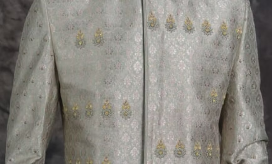 Sage Green Sherwani
