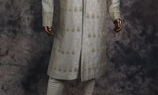 Sage Green Sherwani
