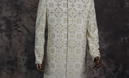 Off-white Sherwani