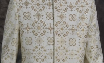 Off-white Sherwani